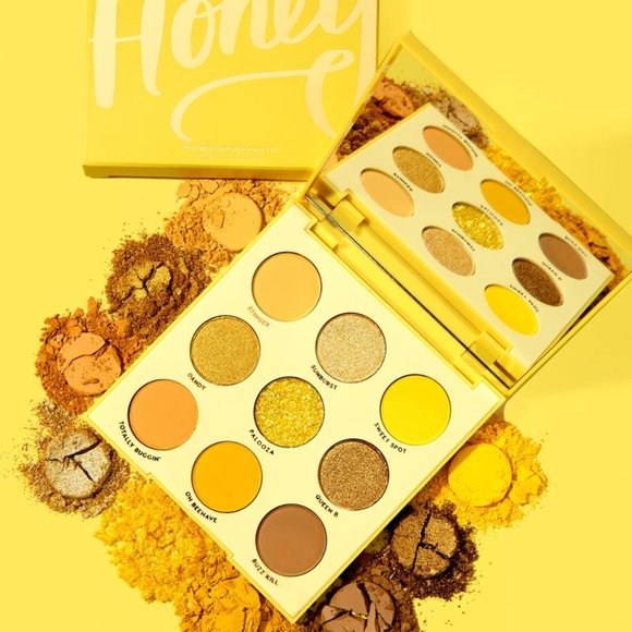 🔥 2/$30 🐝 BNIB ColourPop UH-HUH HONEY Vegan 9-pan Eyeshadow Palette! 🐝 - Picture 9 of 12